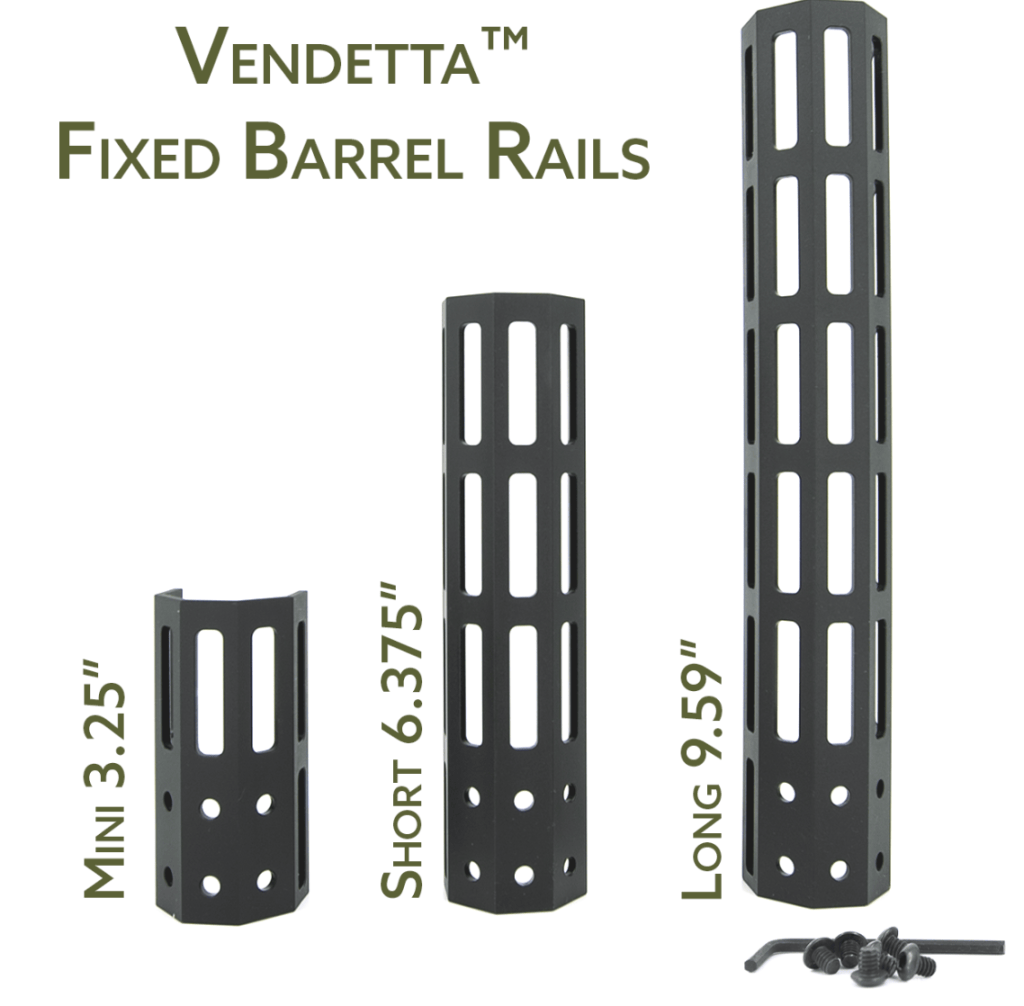 vendetta fixed barrel chassis for ruger 10/22